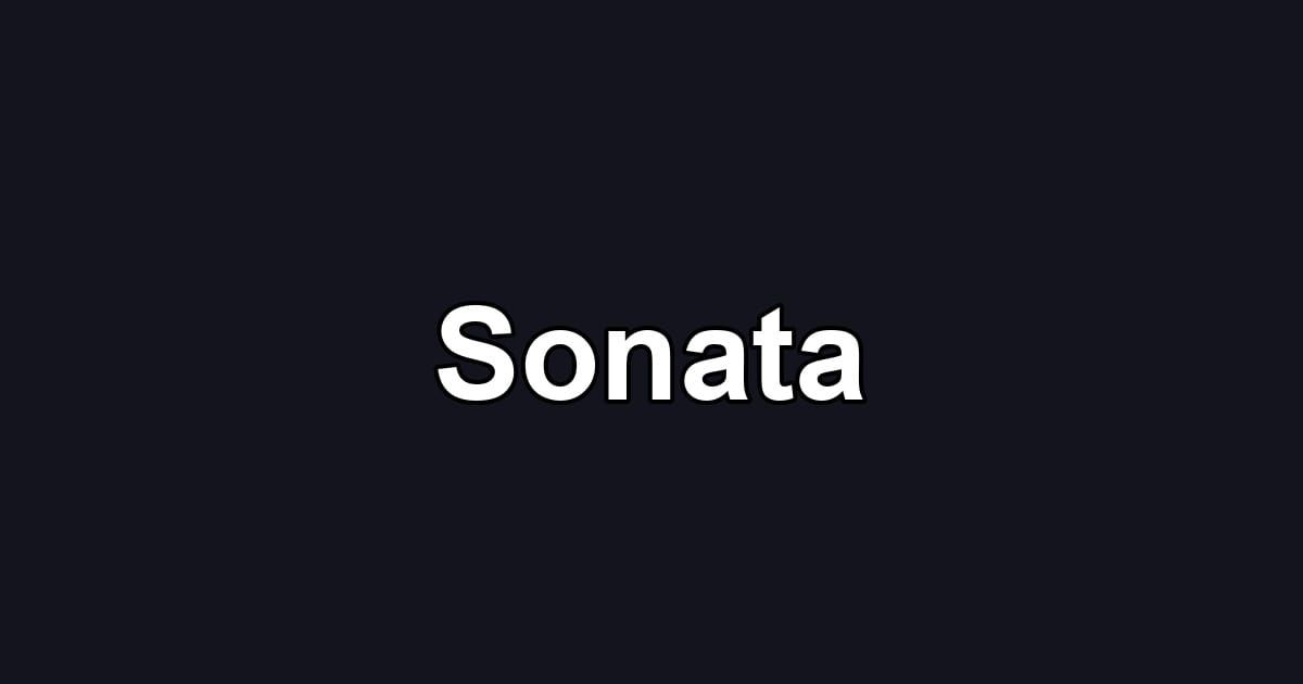 Sonata