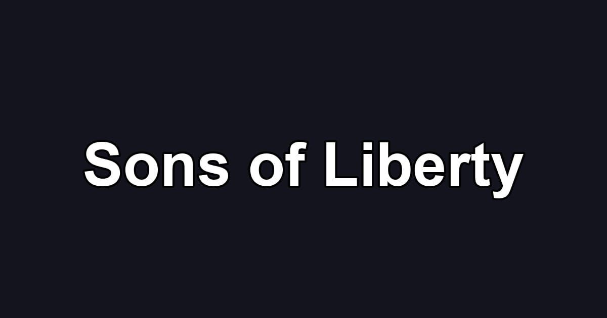 Sons of Liberty