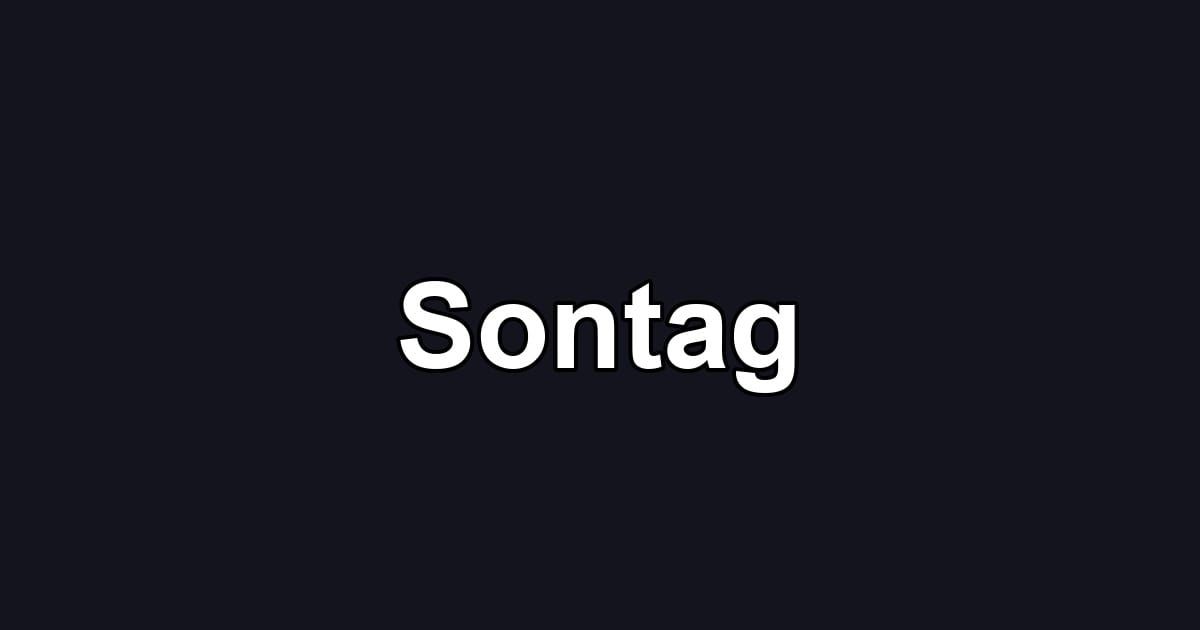 Sontag