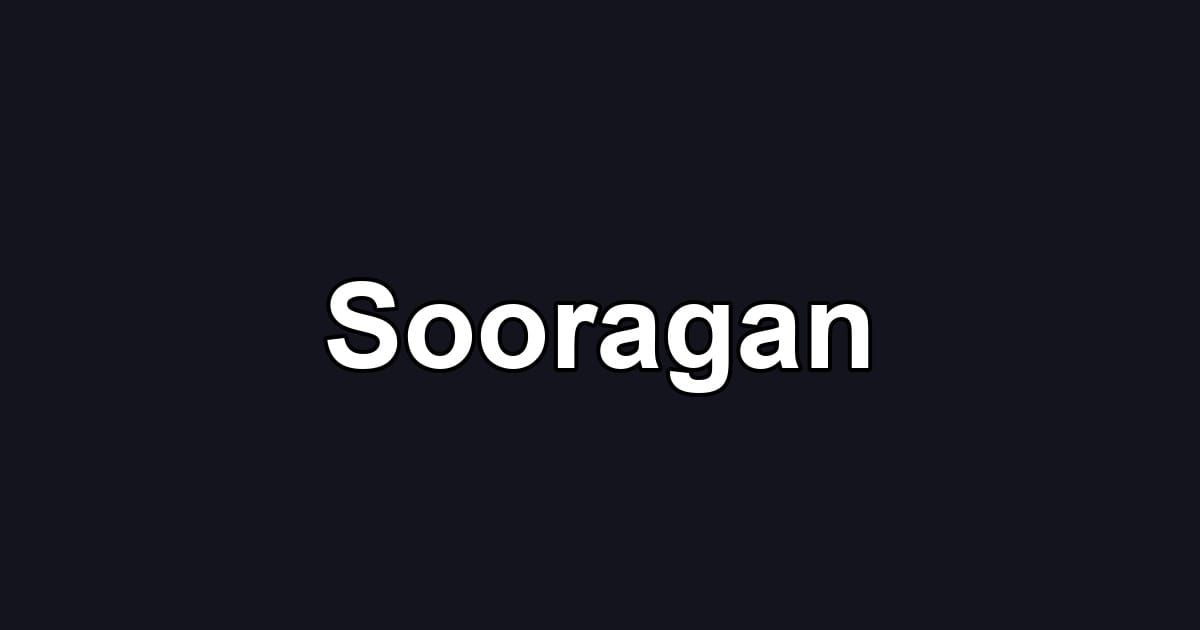 Sooragan
