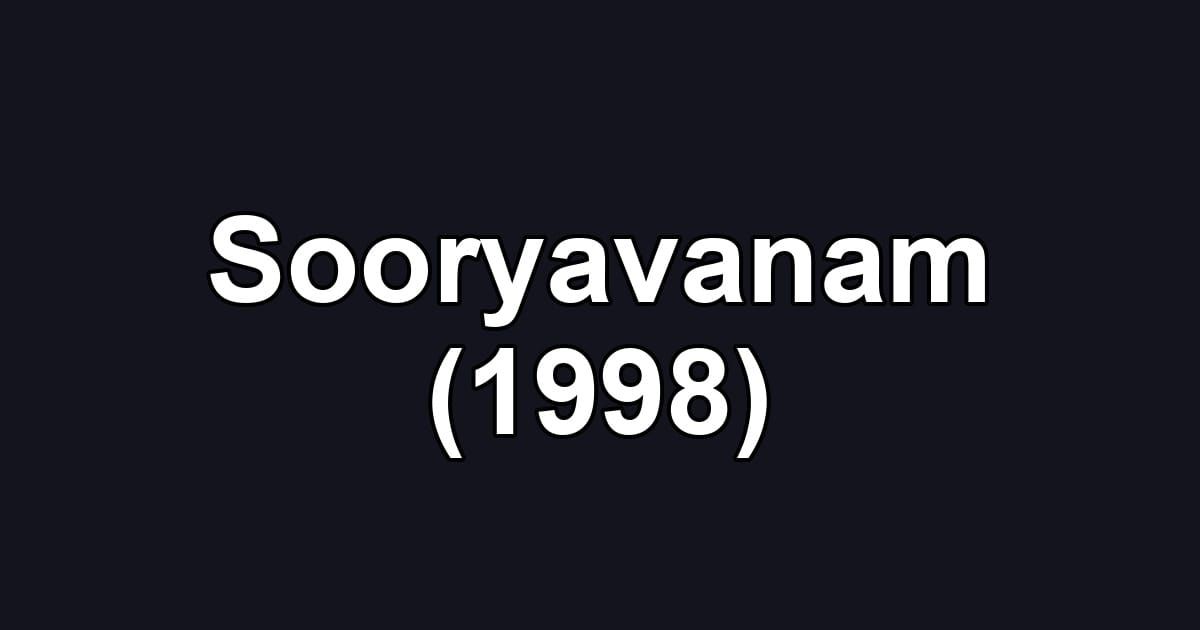 Sooryavanam (1998)