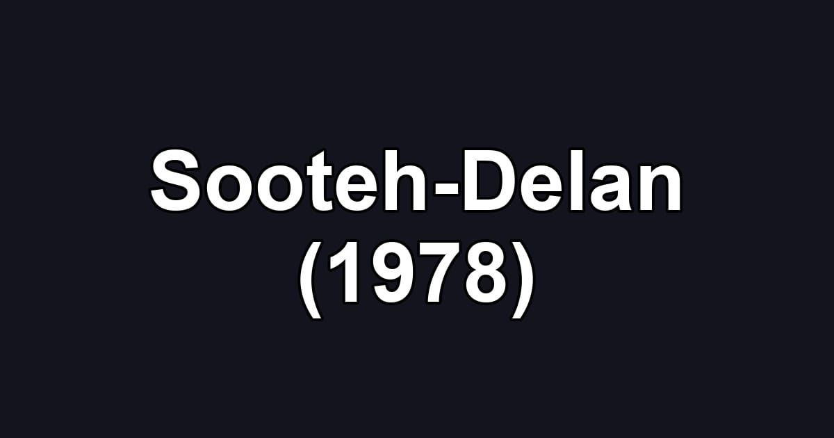 Sooteh-Delan (1978)