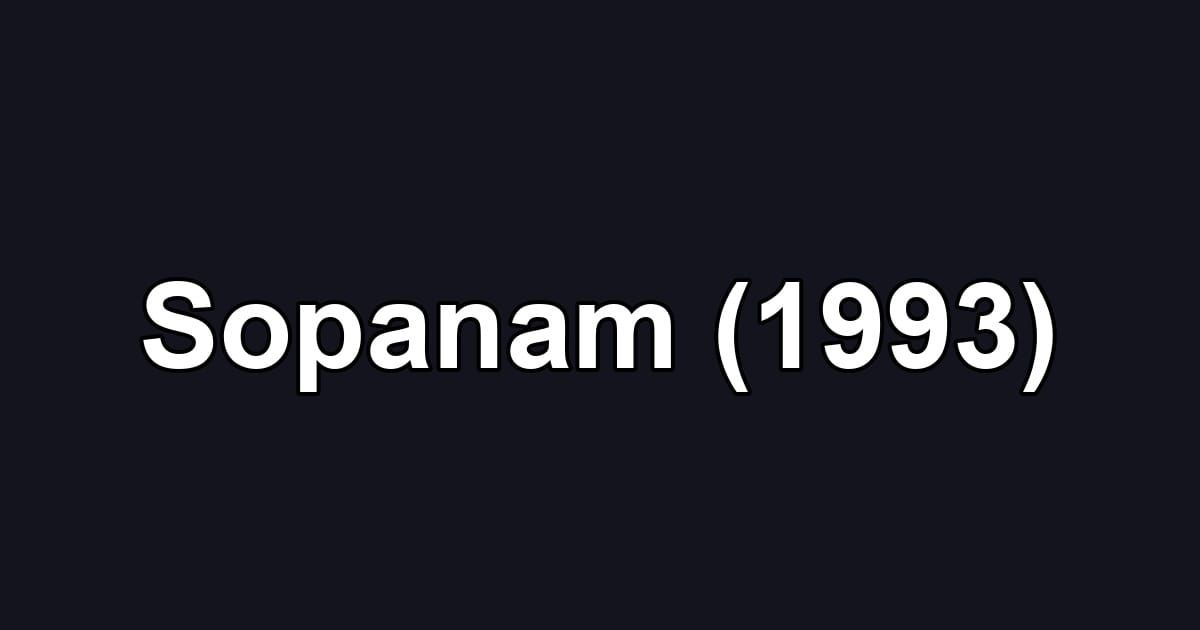 Sopanam (1993)