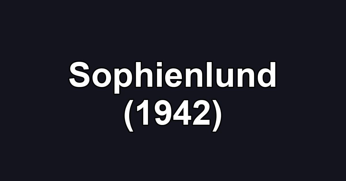Sophienlund (1942)