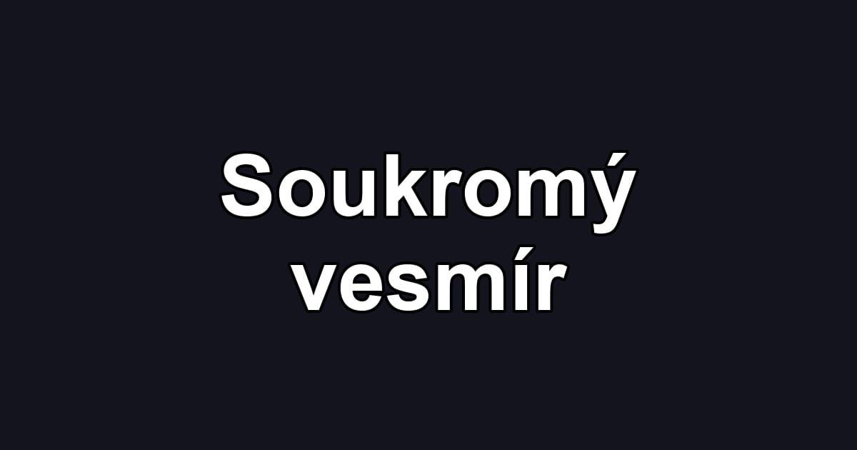 Soukromý vesmír