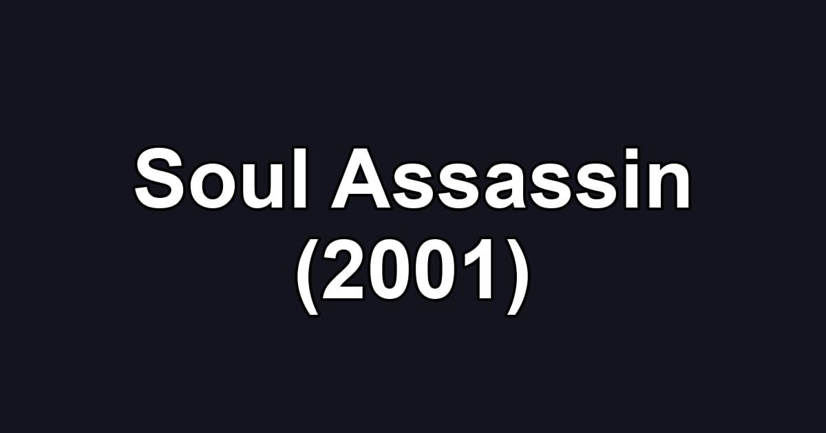 Soul Assassin (2001)