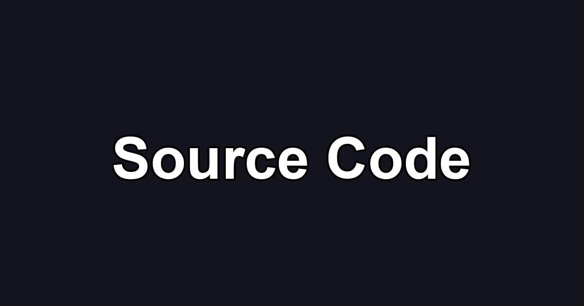 Source Code