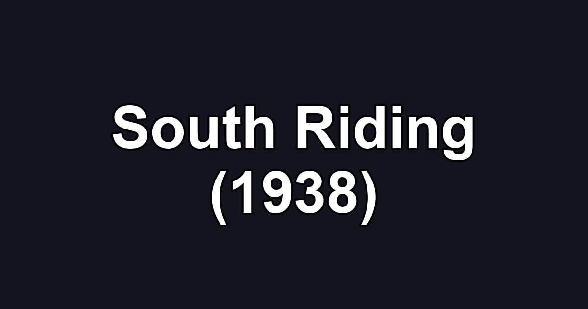 South Riding (1938)