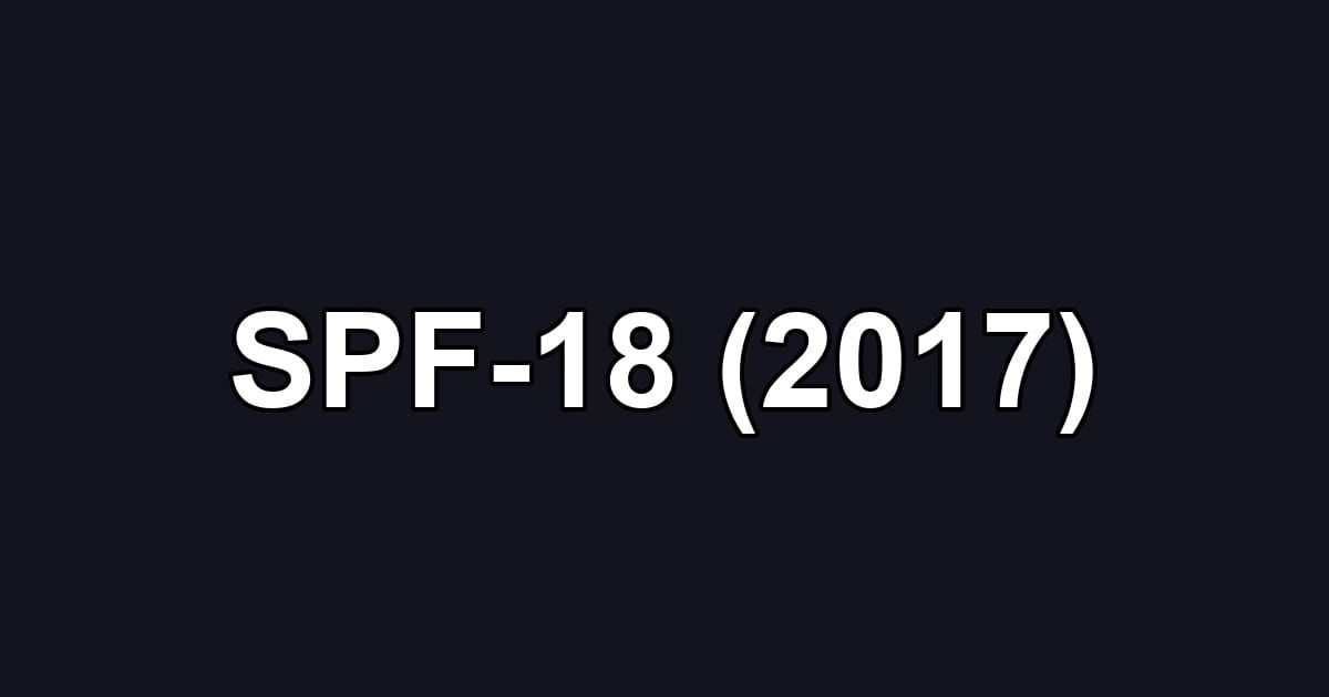SPF-18 (2017)
