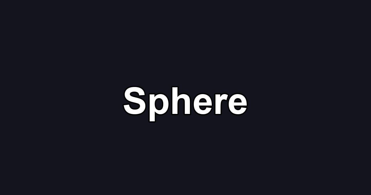 Sphere