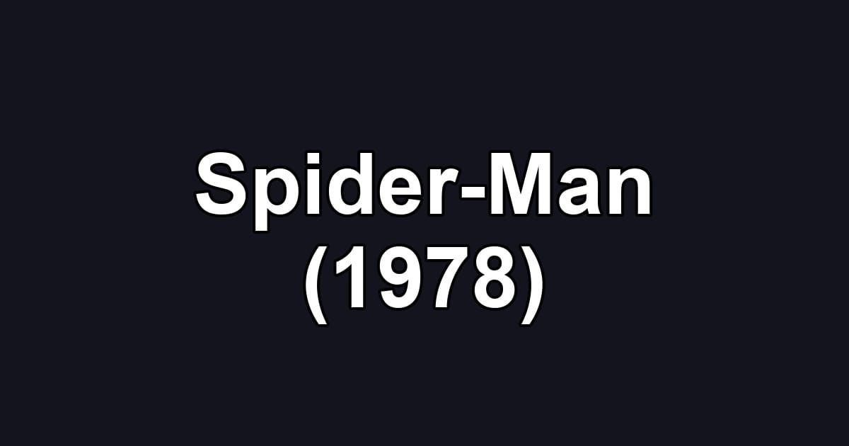 Spider-Man (1978)