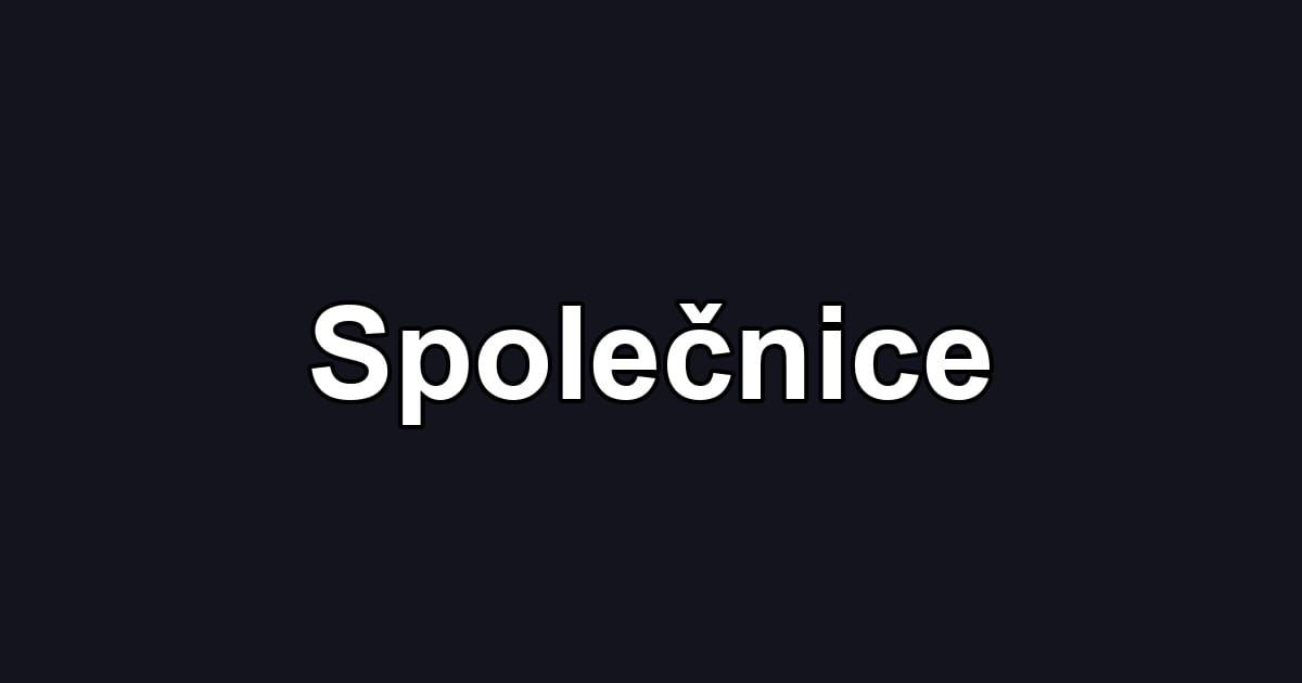 Společnice