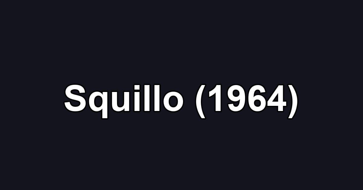 Squillo (1964)