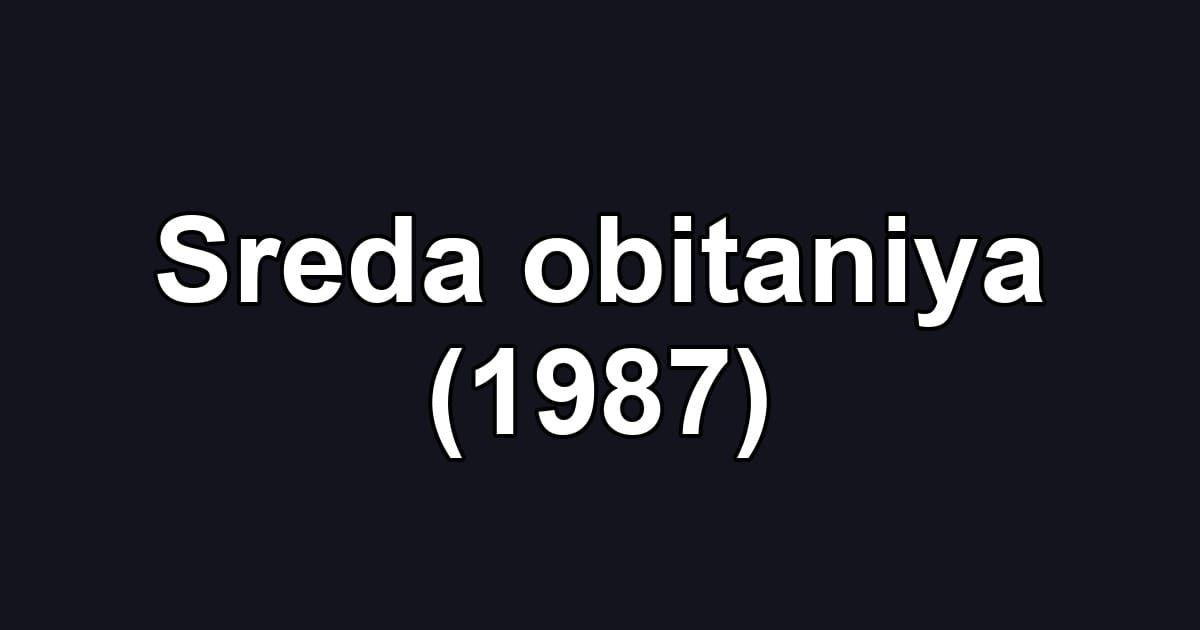 Sreda obitaniya (1987)