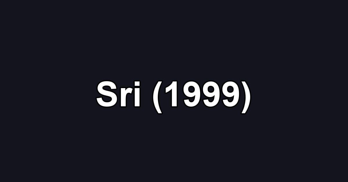 Sri (1999)