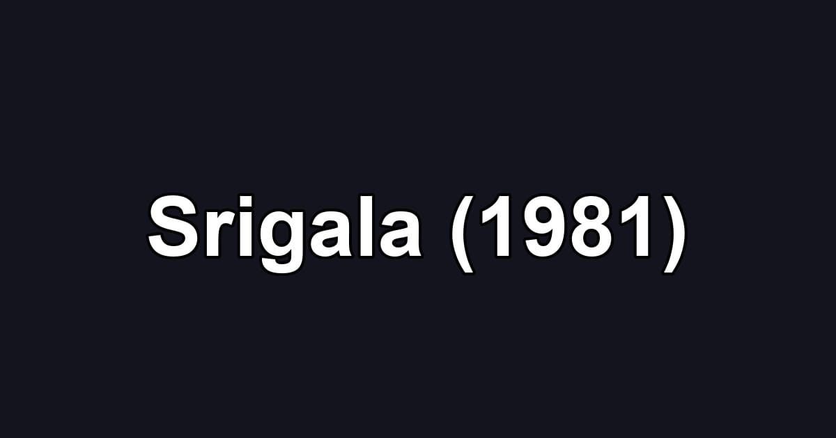 Srigala (1981)