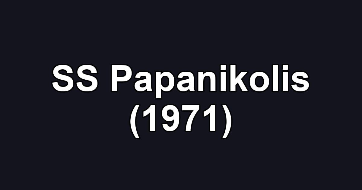 SS Papanikolis (1971)