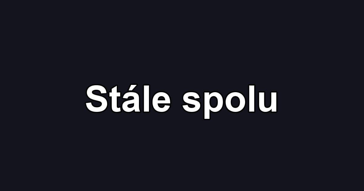 Stále spolu