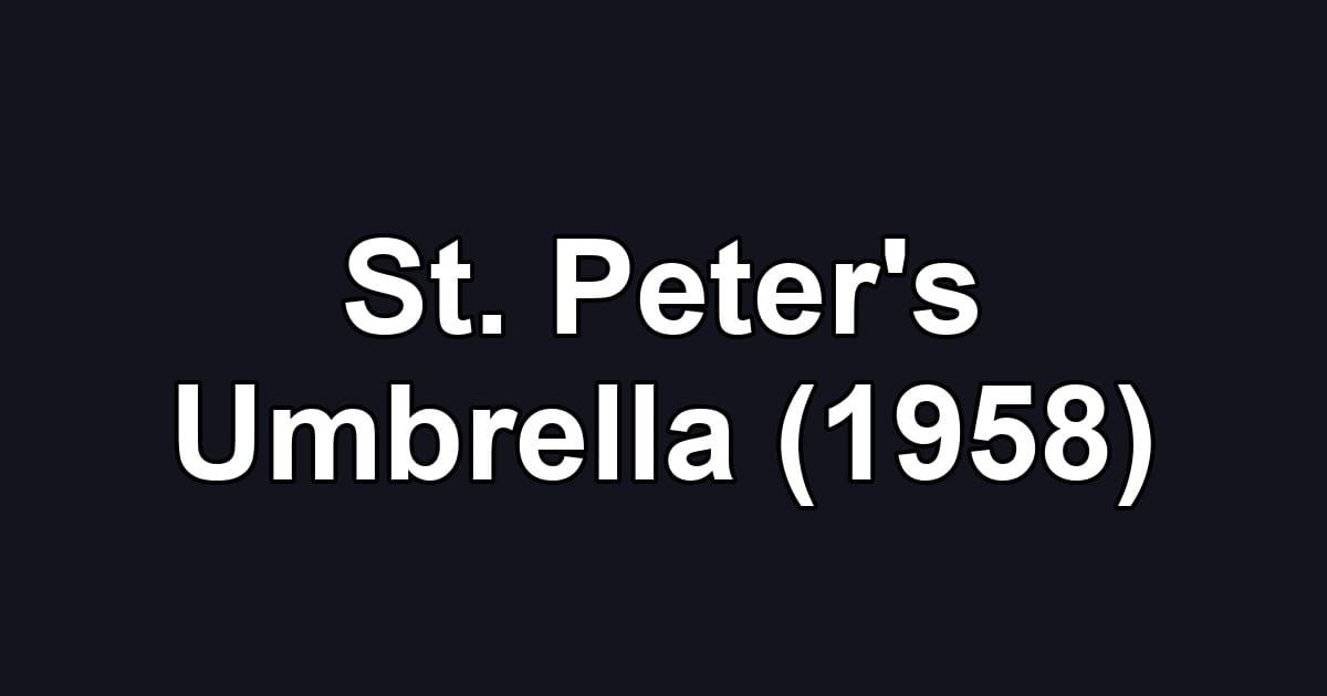 St. Peter's Umbrella (1958)