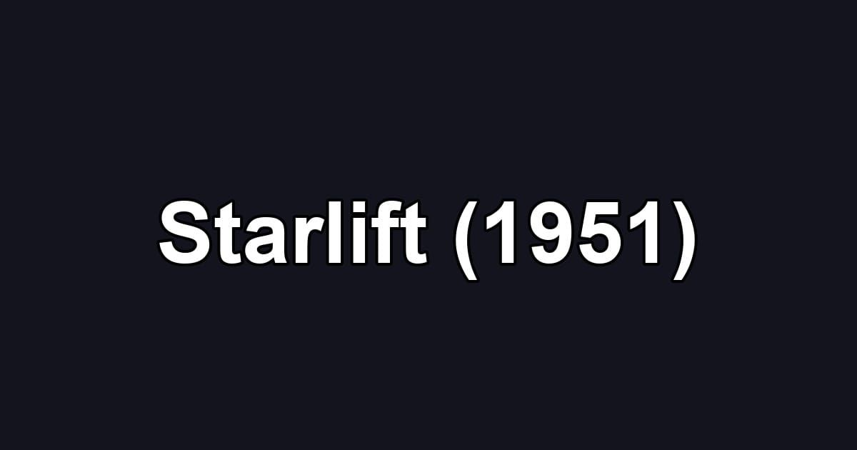 Starlift (1951)