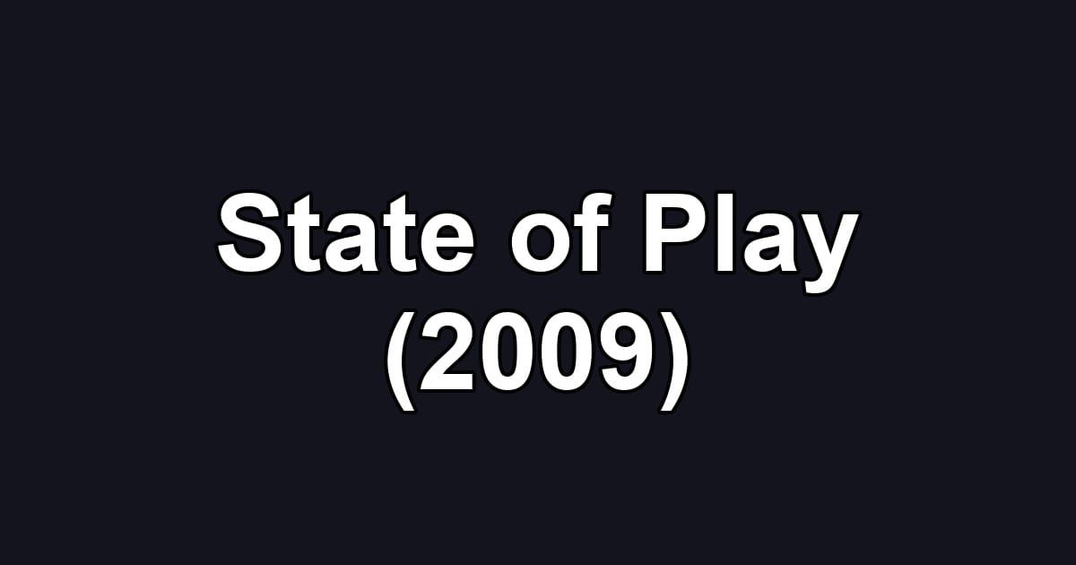State of Play (2009)
