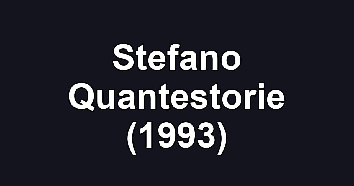 Stefano Quantestorie (1993)