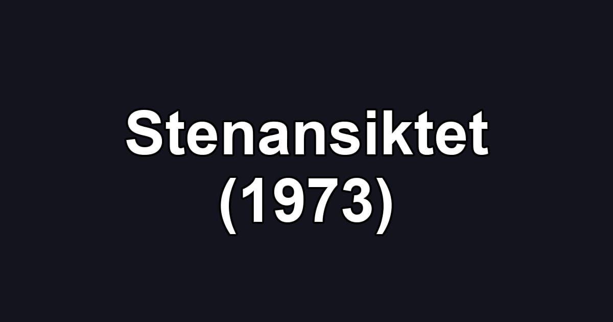 Stenansiktet (1973)
