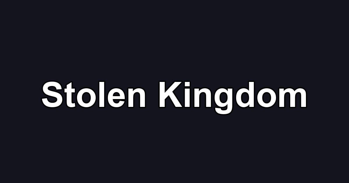 Stolen Kingdom