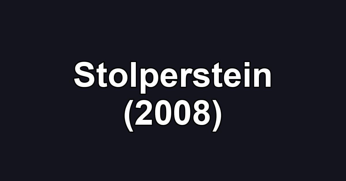 Stolperstein (2008)