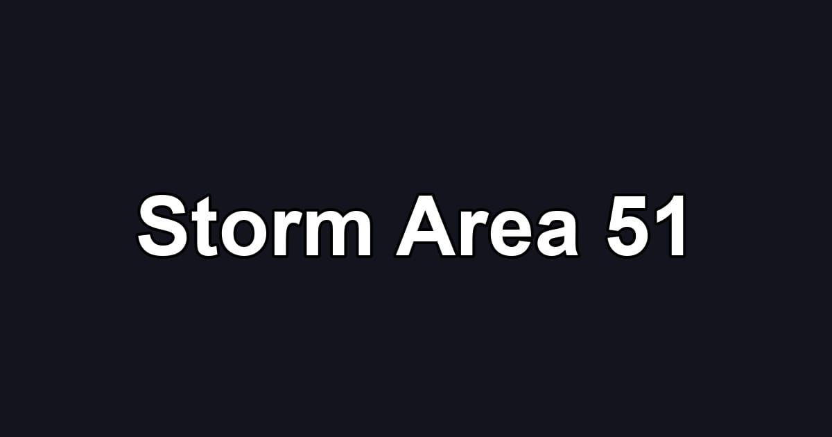 Storm Area 51