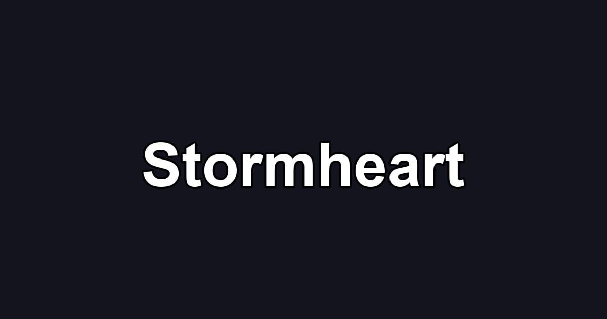 Stormheart
