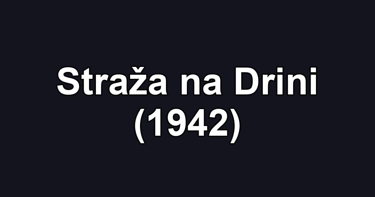 Straža na Drini (1942)