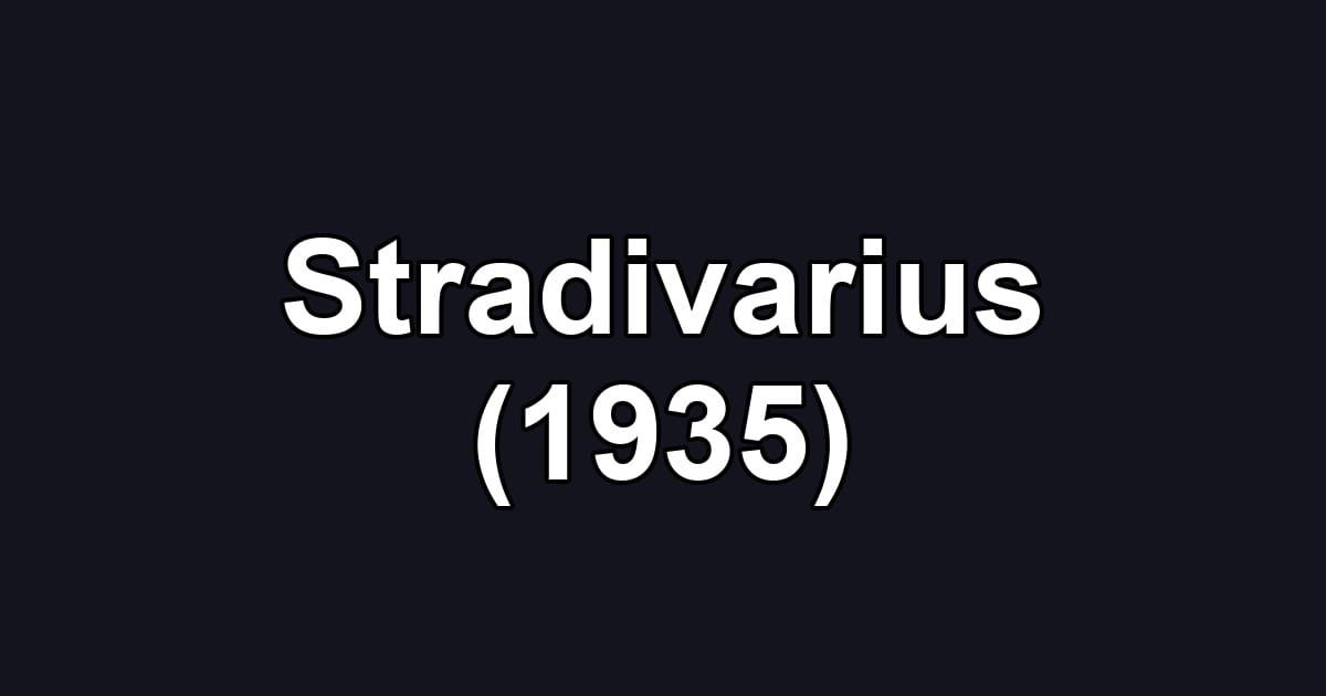 Stradivarius (1935)