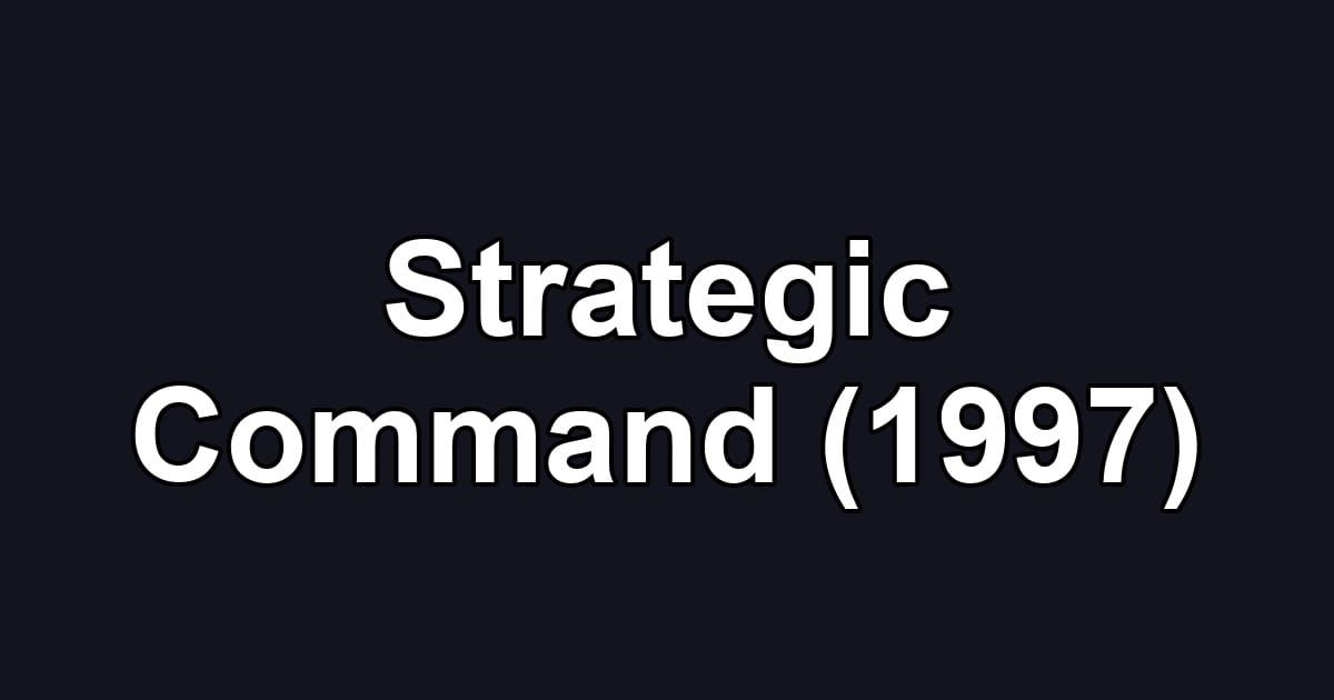 Strategic Command (1997)