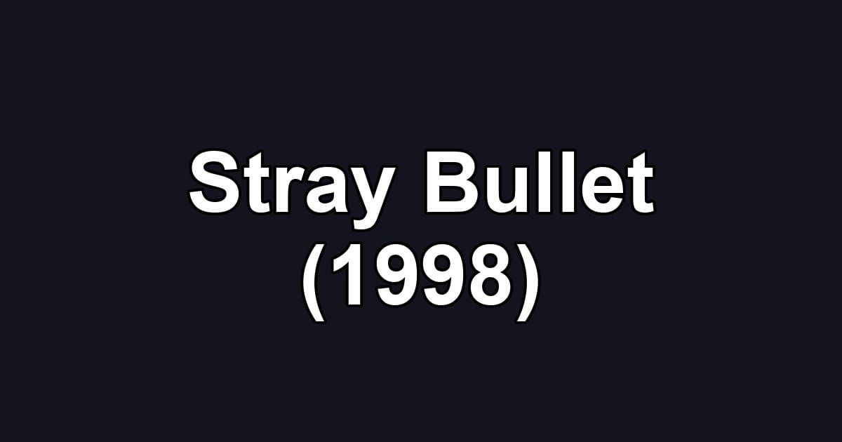 Stray Bullet (1998)