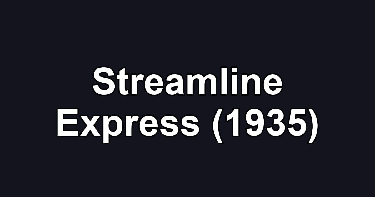 Streamline Express (1935)