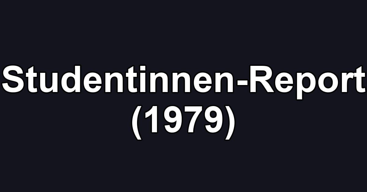 Studentinnen-Report (1979)