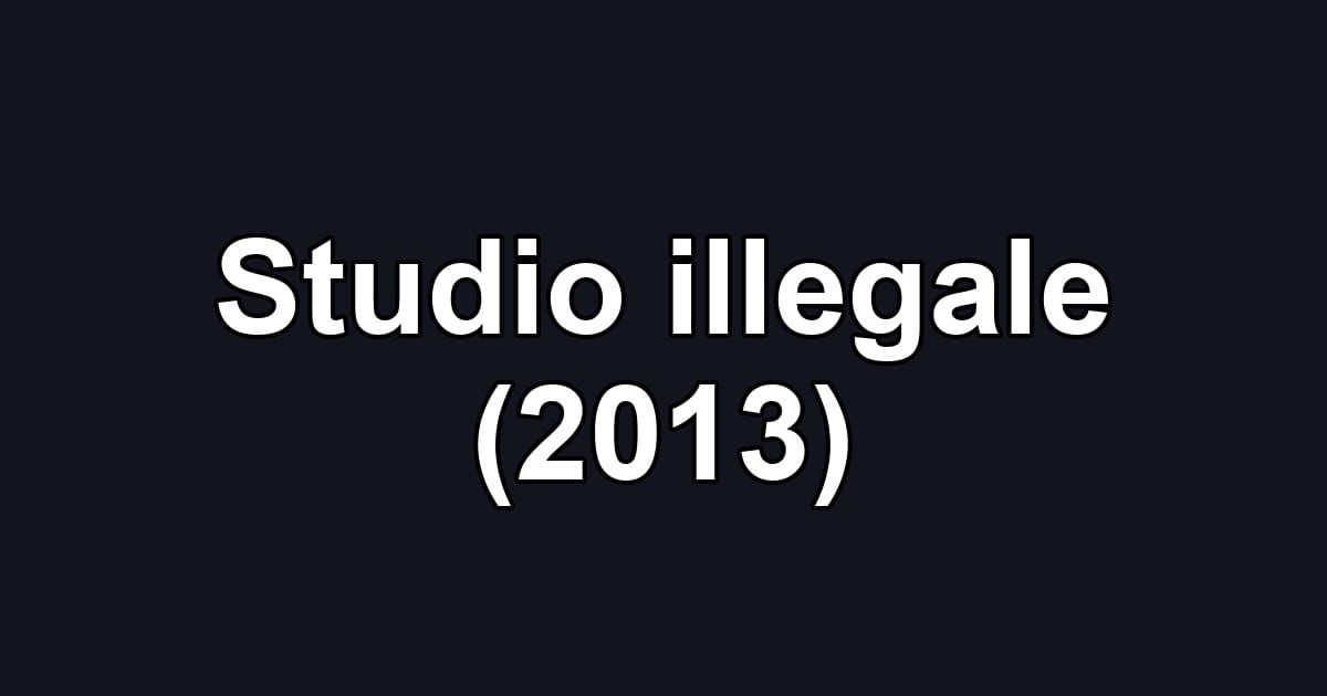 Studio illegale (2013)