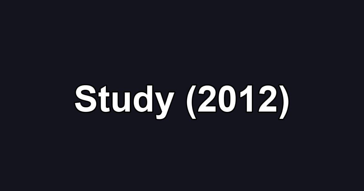 Study (2012)
