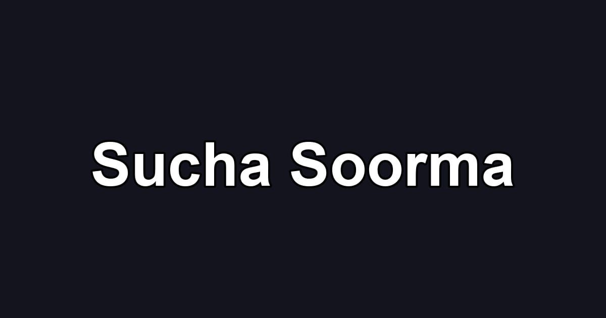 Sucha Soorma