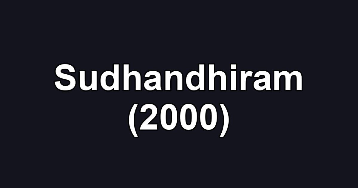 Sudhandhiram (2000)