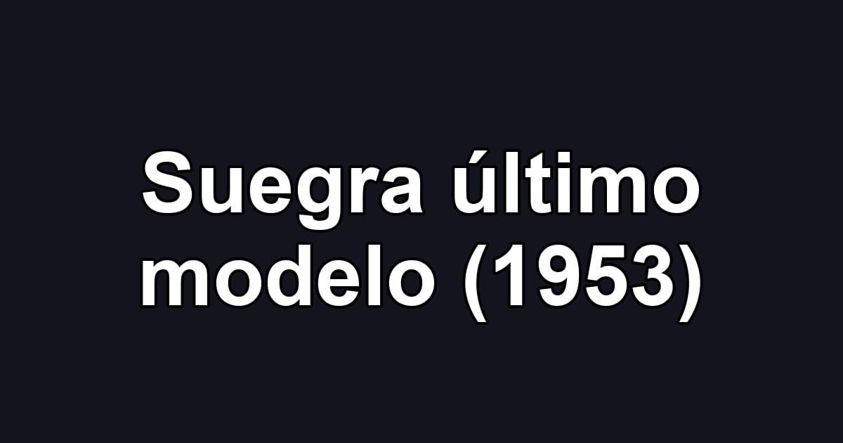 Suegra último modelo (1953)