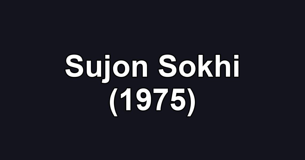 Sujon Sokhi (1975)