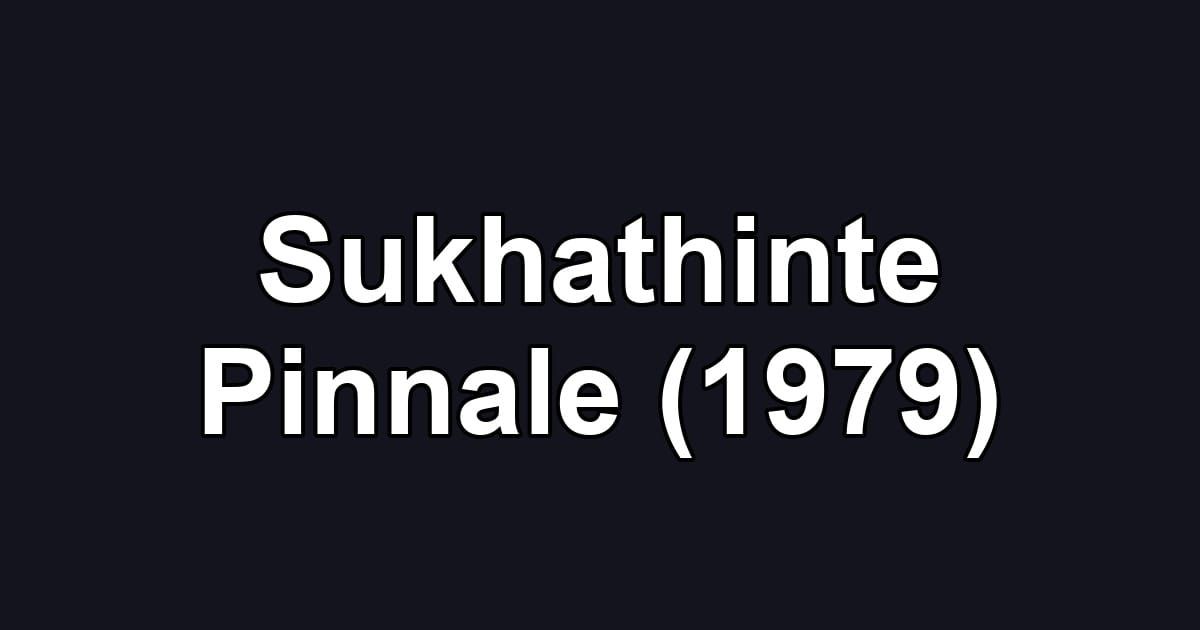 Sukhathinte Pinnale (1979)