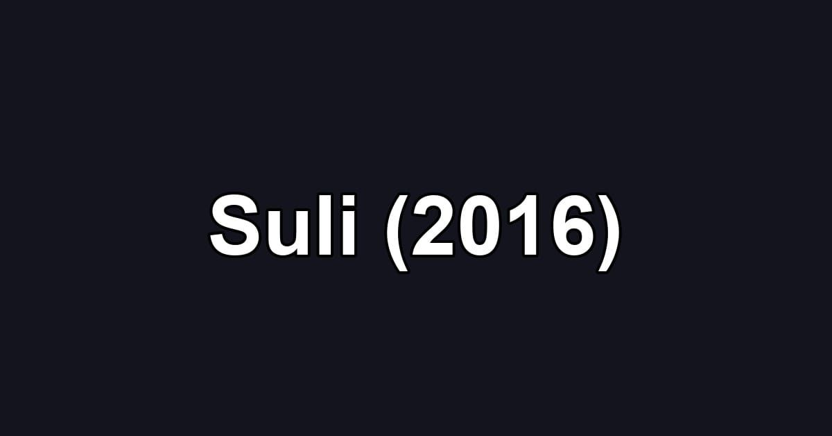 Suli (2016)