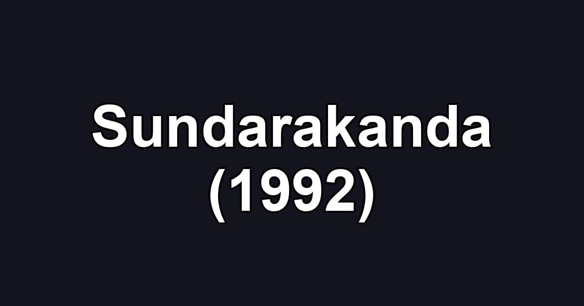 Sundarakanda (1992)