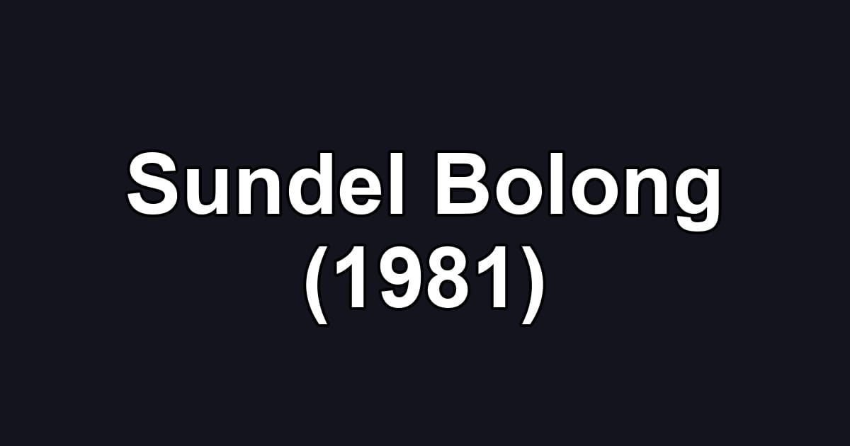 Sundel Bolong (1981)