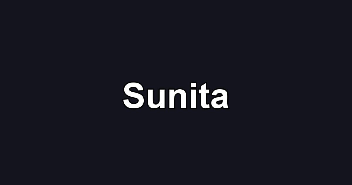 Sunita