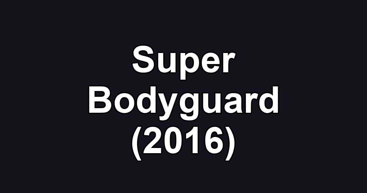 Super Bodyguard (2016)
