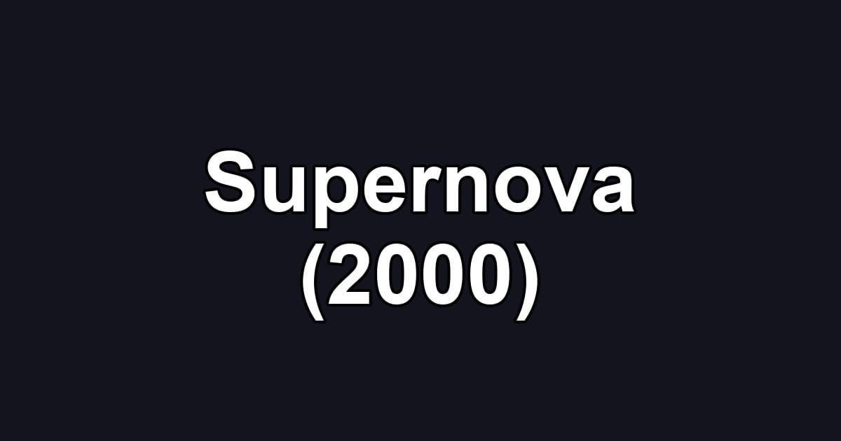 Supernova (2000)